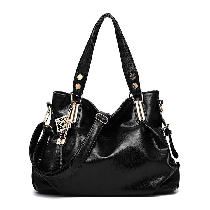 Nord Taschen | Quasten Hobo Tasche, Vegane Leder Schultertasche