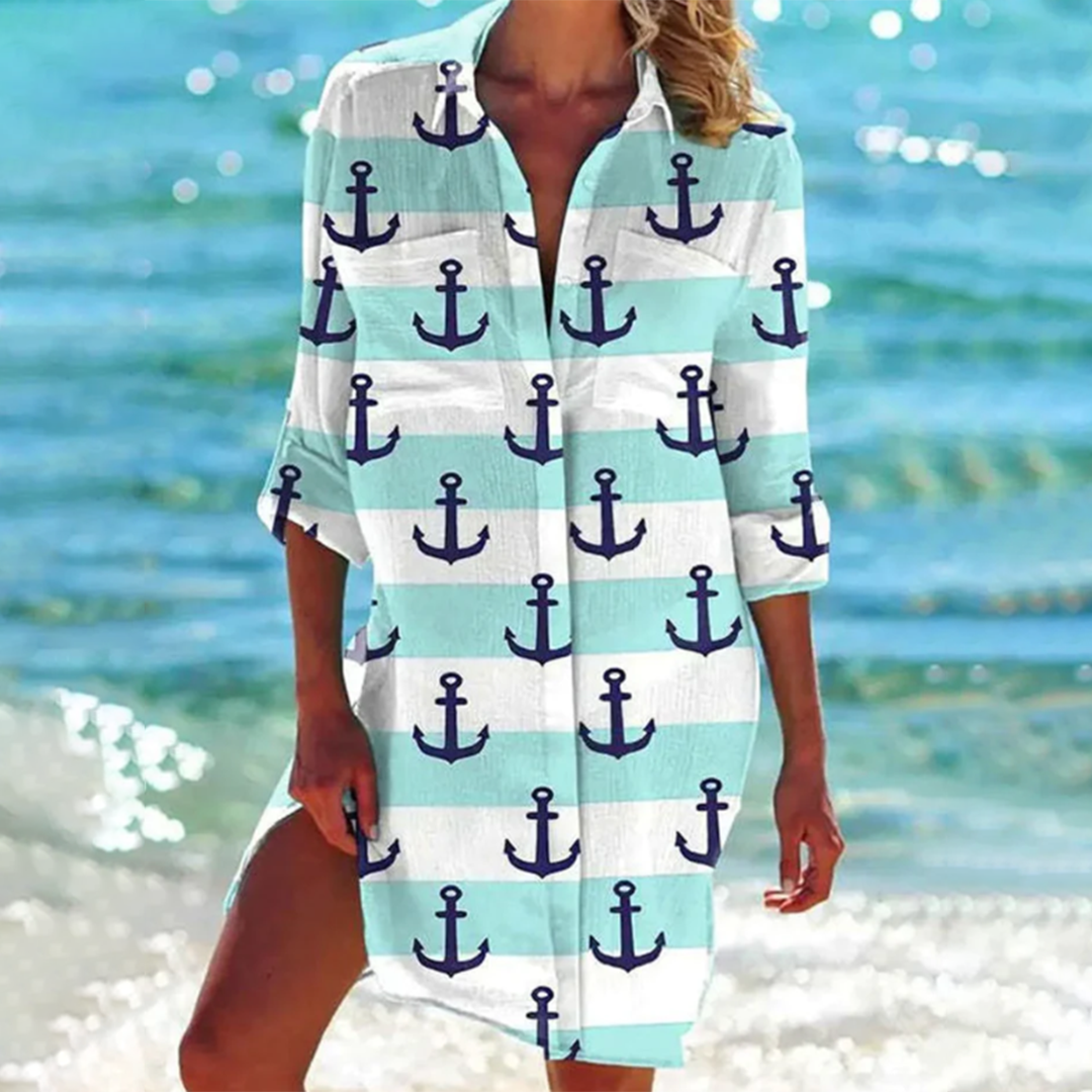 Lässiges Damen Strandkleid