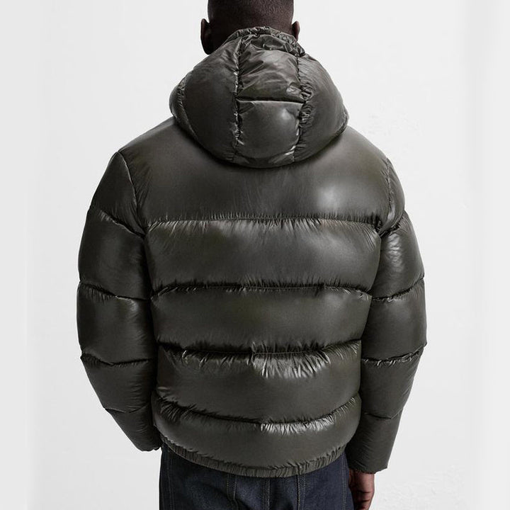 Fudus Winter-Steppjacke Schwarz - Elias
