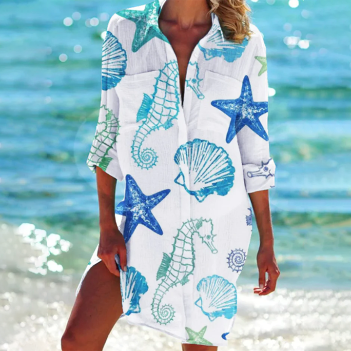 Lässiges Damen Strandkleid