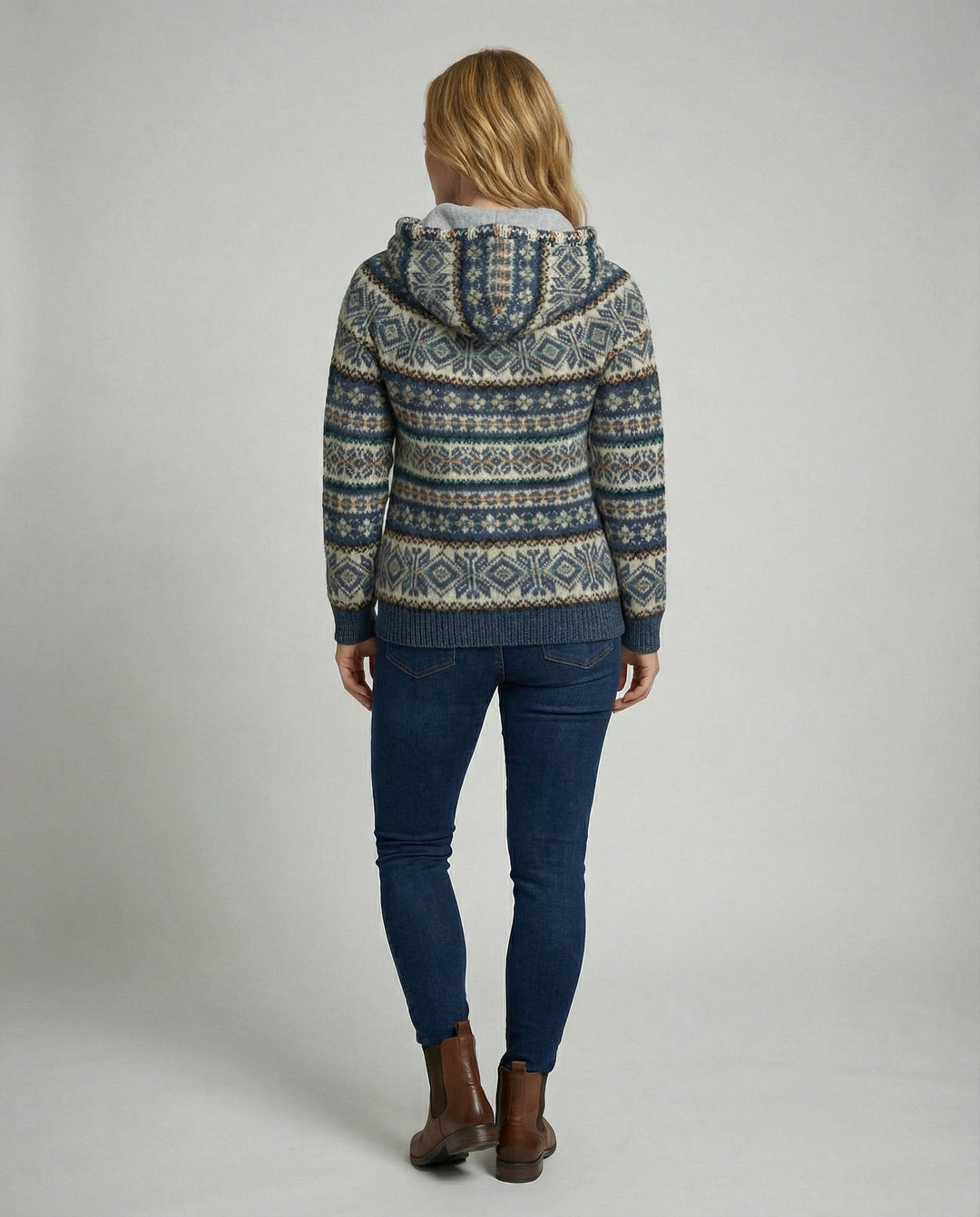 Warmer Norweger Pullover Damen