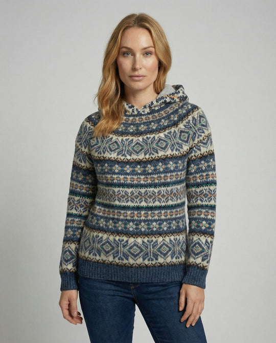 Warmer Norweger Pullover Damen