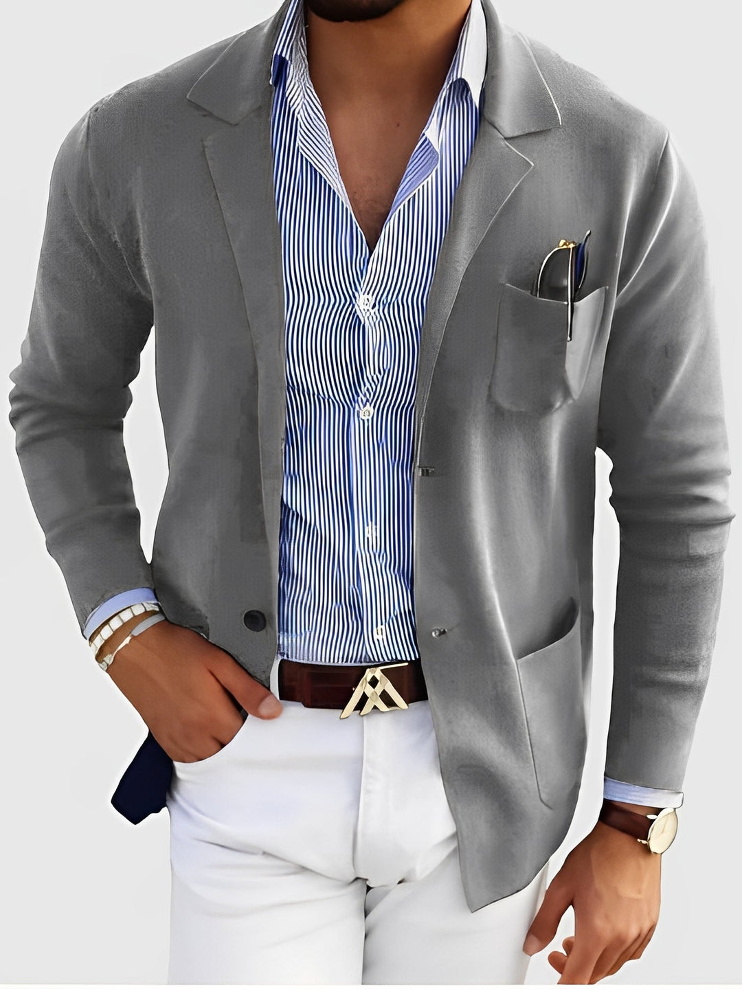 Eleganter Blazer mit Taschen für Männer - Vittorelli