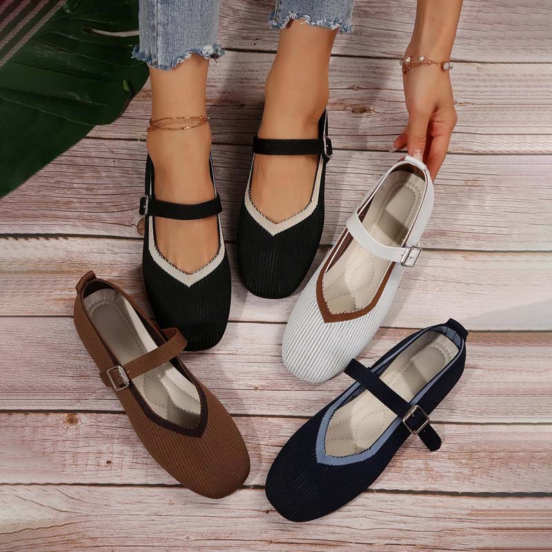 Atmungsaktive flache Schuhe