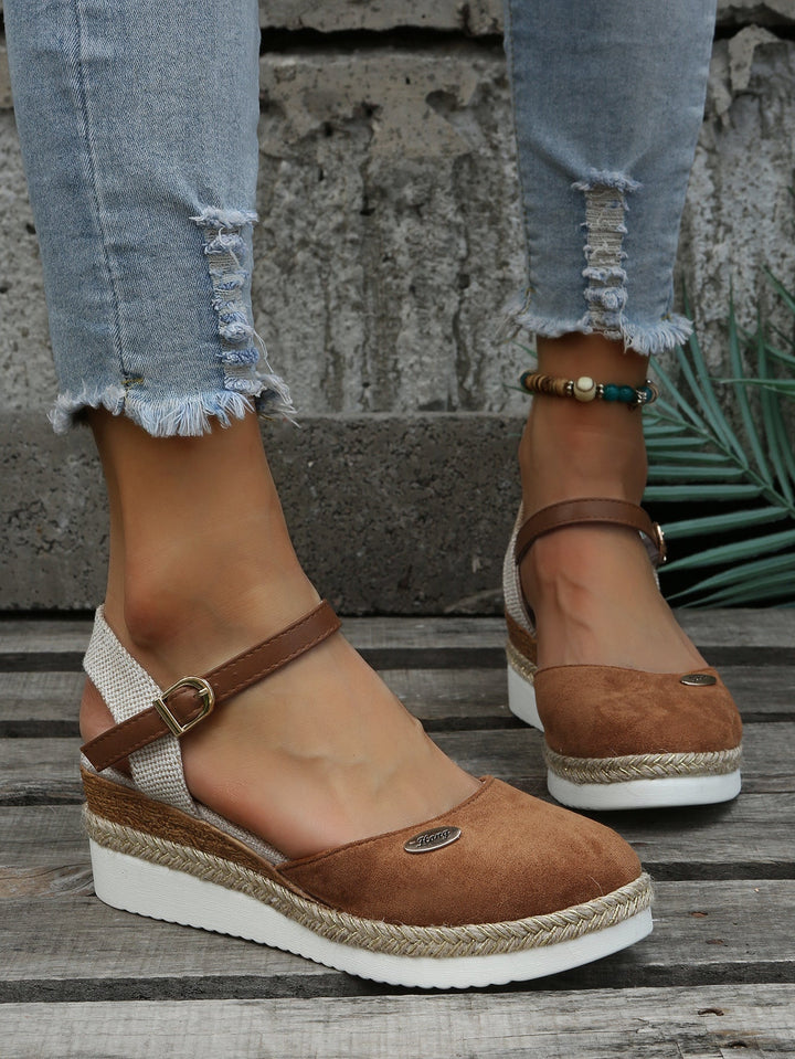 Nord Taschen | Orthopädische Trendy Braune Espadrilles