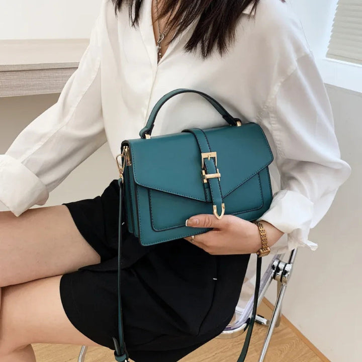 Nord Taschen | für Damen - Elegante Handtasche mit Goldschnalle und verstellbarem Riemen