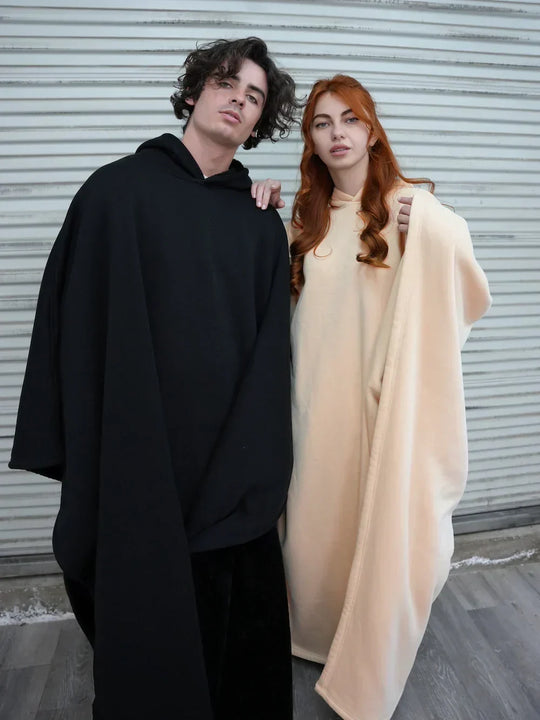 Oversized Hoodie-Decke - Entspannungs-Kapuzenpullover Zum Wohlfühlen und Relaxen - Arvani