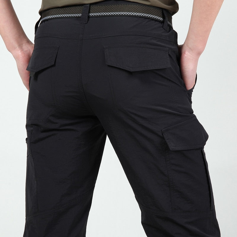 Nord Taschen | Funktionale und Stilvolle Herren Cargo Hose mit Praktischen Klappen Taschen