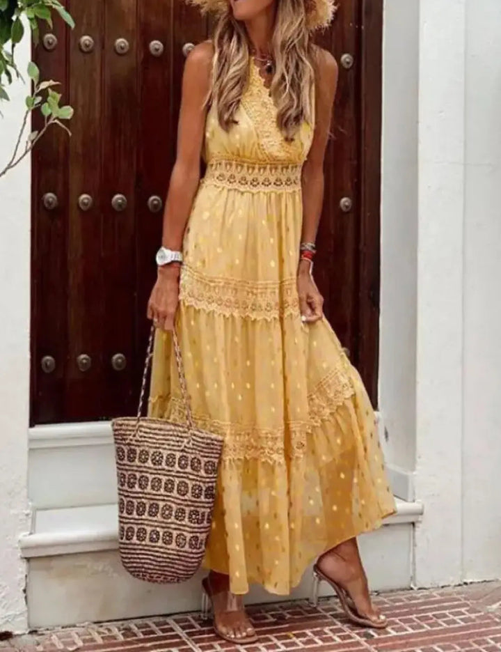 Elegante Maxi Sommerkleid
