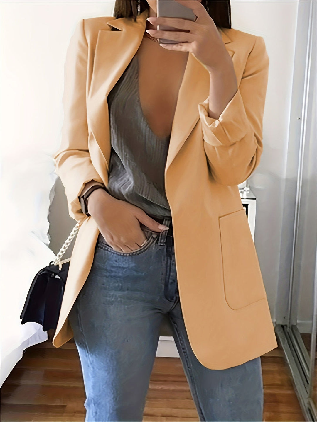 Lässiger Blazer In Übergröße - Arvani
