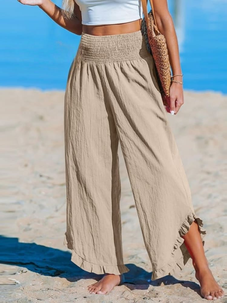 Women's Ruffles Freizeithemd