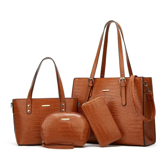 Nord Taschen | Set für Damen - 4-teiliges Set mit eleganten Taschen für verschiedene Anlässe