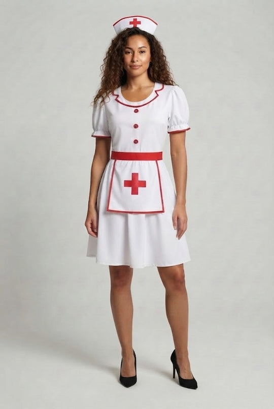 Frauen sexy Krankenschwesternkleid Nord Taschen