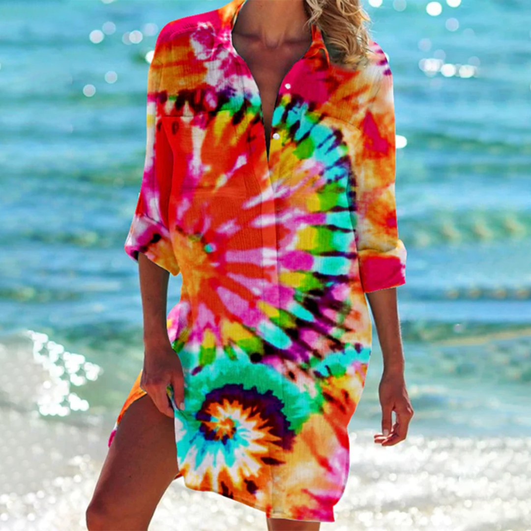 Lässiges Damen Strandkleid