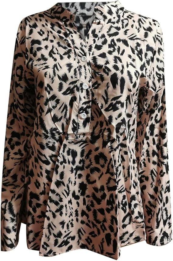 Trendige Bluse Im Leo-Muster - Vittorelli