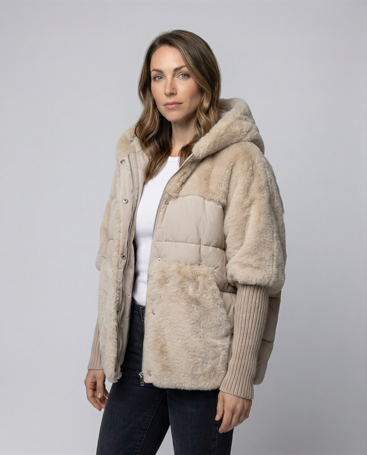 Bequeme Damen Winterjacke