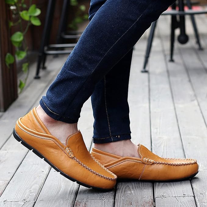 Herren-Loafer aus echtem Leder Nord Taschen