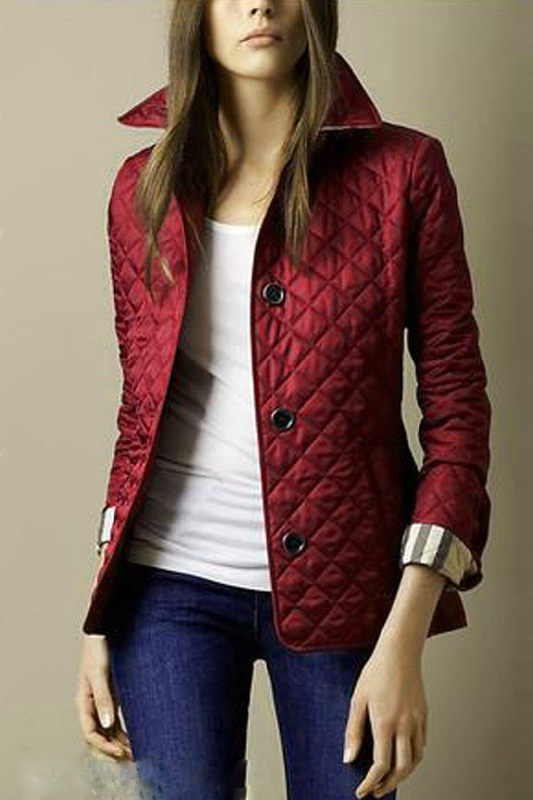Seiden-Baumwoll-Jacke