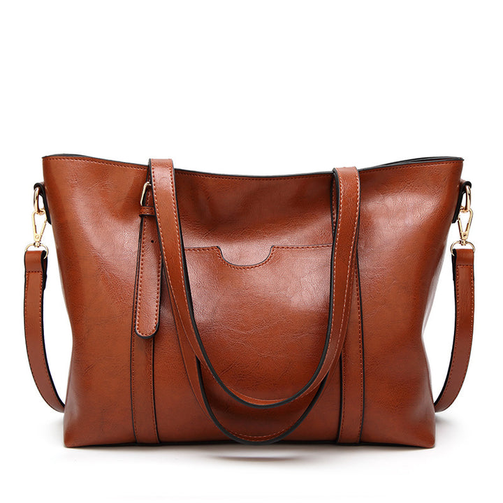 Damen Tragetasche mit eleganter Struktur und multifunktionalem Innenlayout Nord Taschen