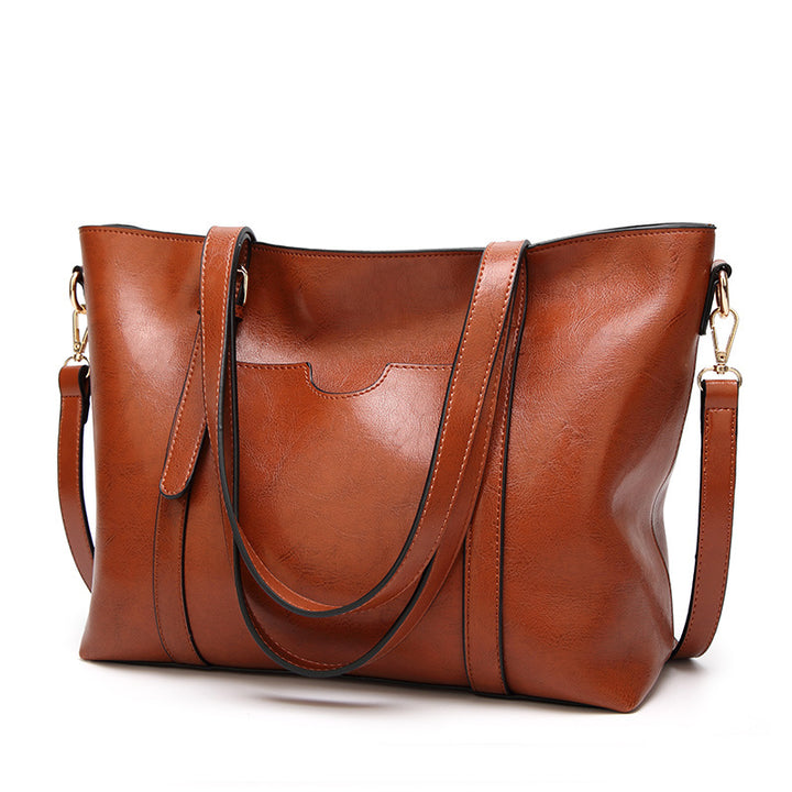 Damen Tragetasche mit eleganter Struktur und multifunktionalem Innenlayout Nord Taschen