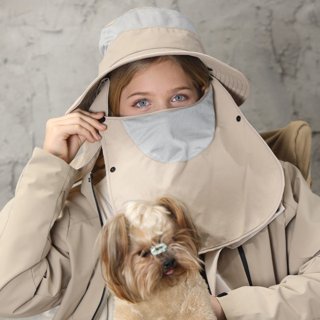 Nord Taschen | Vollabdeckung Gesicht Sonnenschutz Maske im Freien UV Eimer Hut