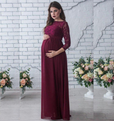 Elegantes Umstands Abendkleid