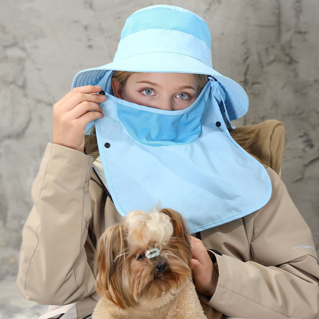Nord Taschen | Vollabdeckung Gesicht Sonnenschutz Maske im Freien UV Eimer Hut