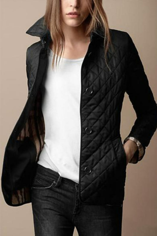 Seiden-Baumwoll-Jacke
