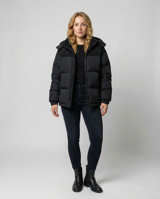 Warme Isolierte Pufferjacke Damen