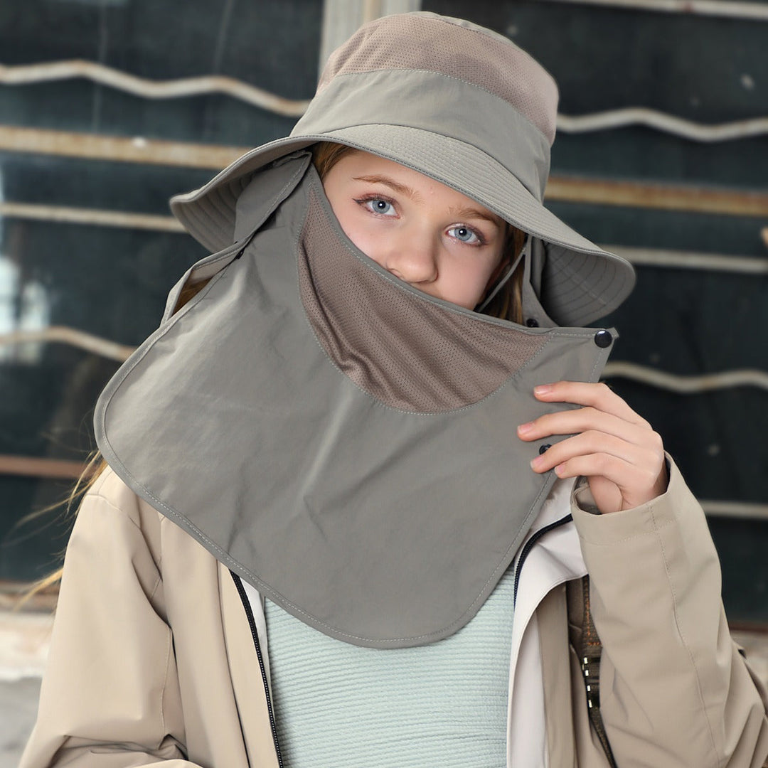Nord Taschen | Vollabdeckung Gesicht Sonnenschutz Maske im Freien UV Eimer Hut