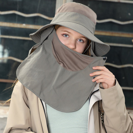 Nord Taschen | Vollabdeckung Gesicht Sonnenschutz Maske im Freien UV Eimer Hut
