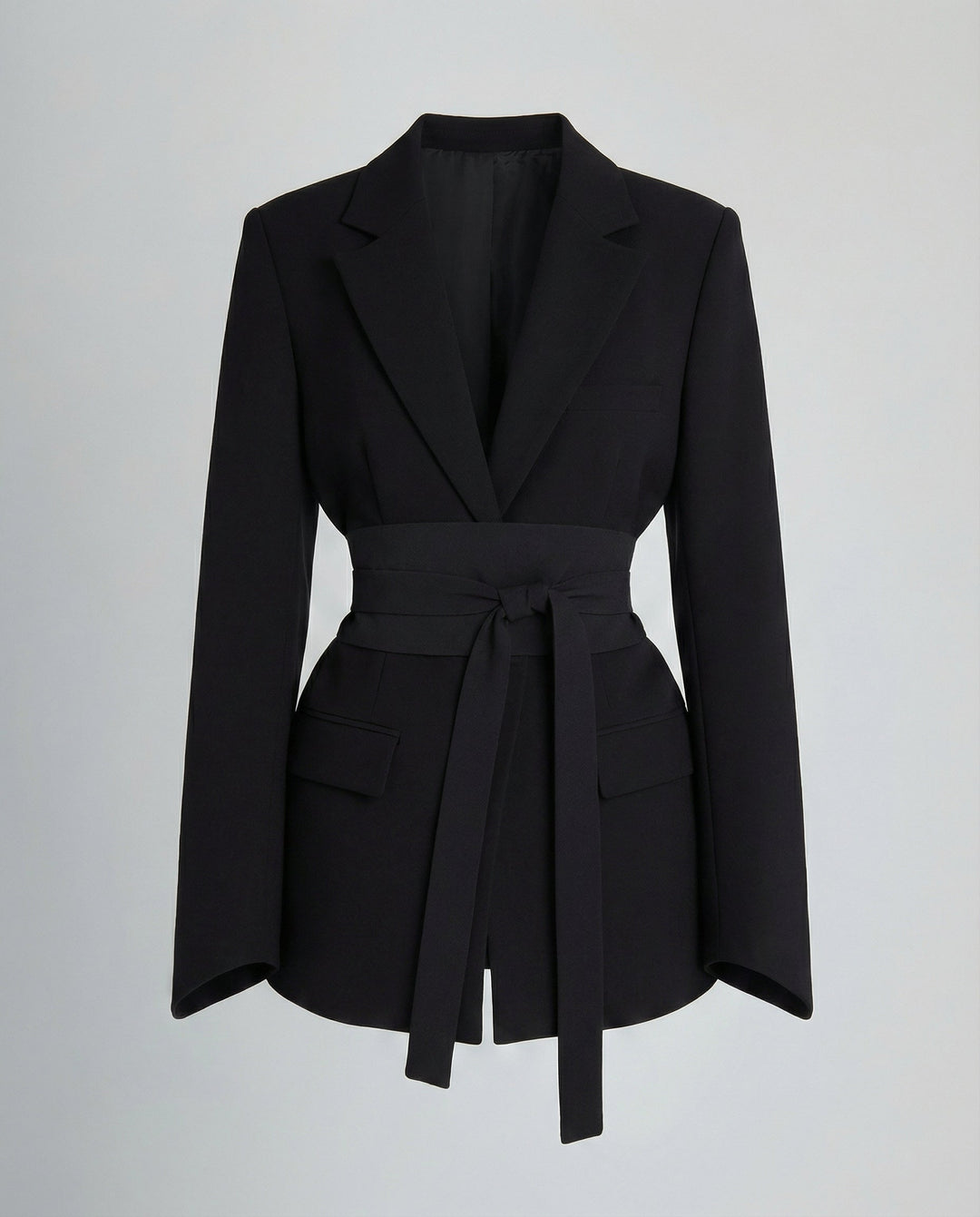 Taillierter Gürtel Blazer Damen