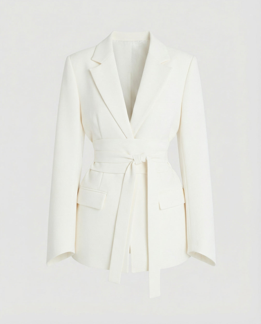 Taillierter Gürtel Blazer Damen