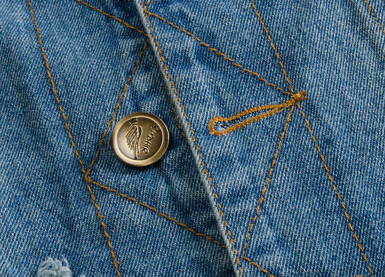 Nord Taschen Stylische Denim Weste für Herren