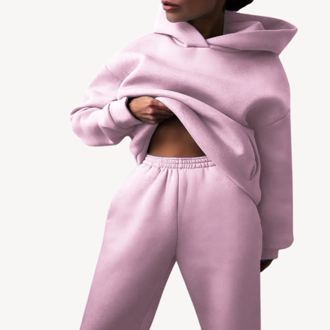 Damen Hoodie und Jogginghose Set