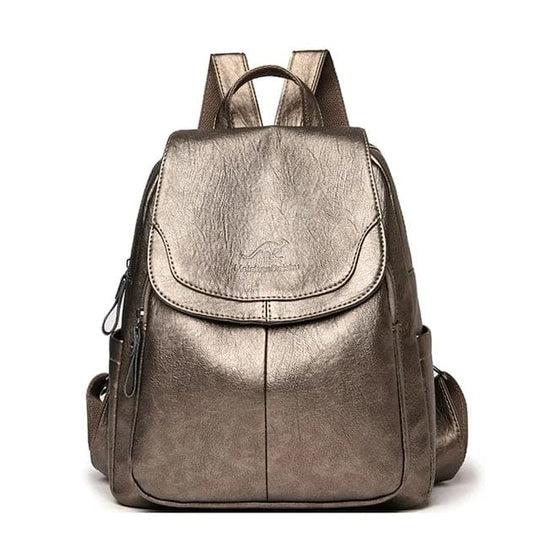 Sicherer rucksack für stilvolle Frauen