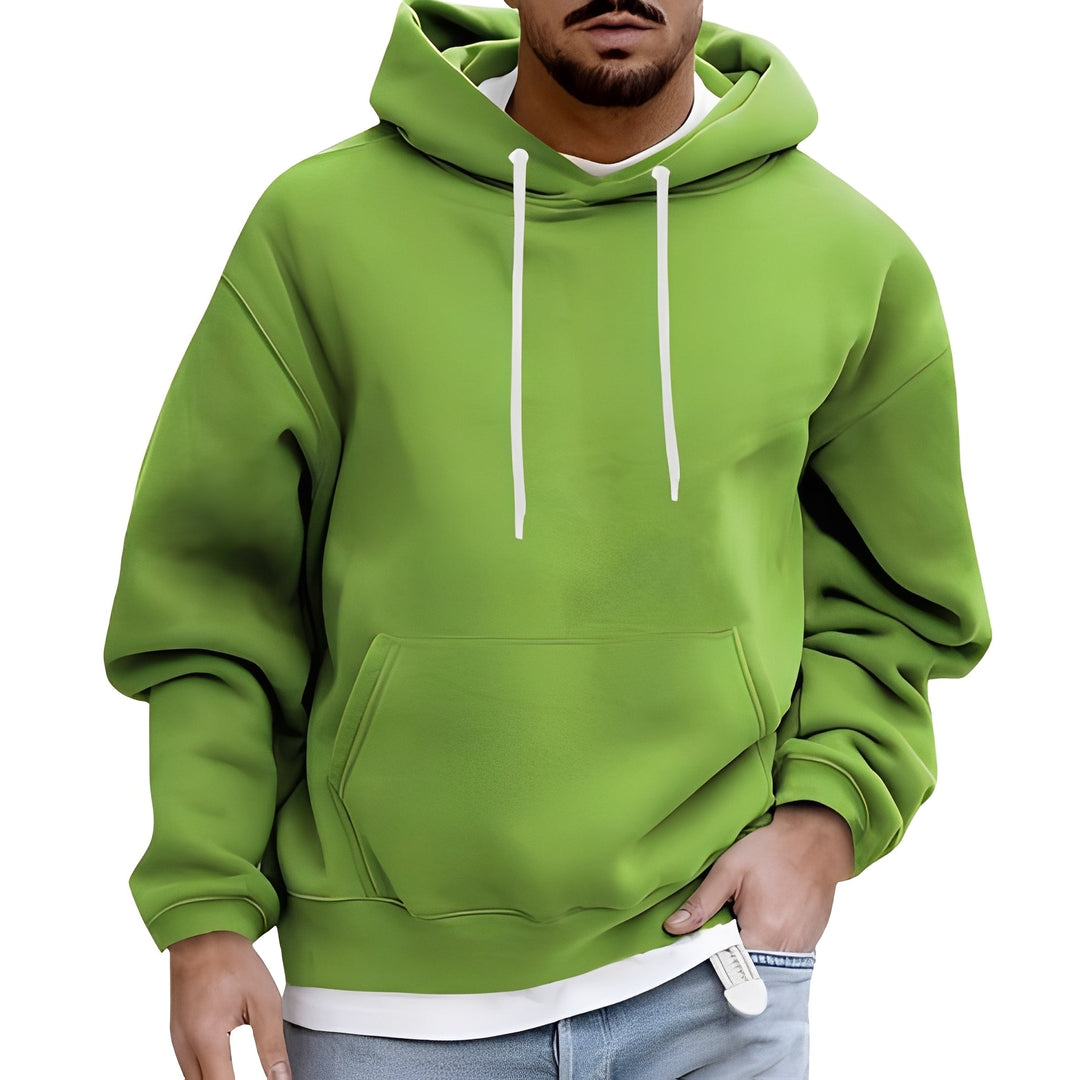 Lässiger Hoodie mit Tasche für Männer