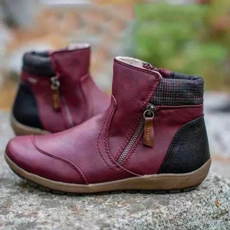 Orthopädische Premium-Stiefel mit Reißverschluss