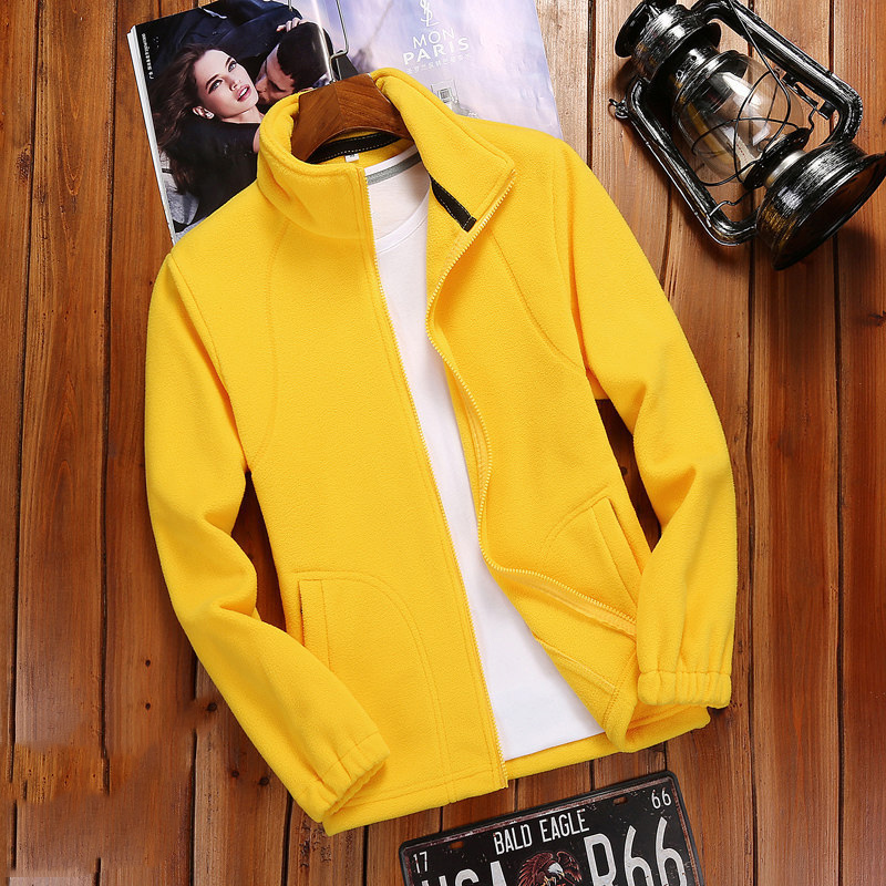 Fleecejacke Damen Reißverschluss-Fleece mit Stehkragen