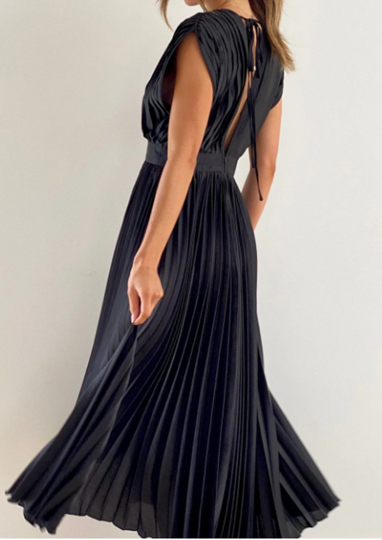 Elegantes Maxikleid Aus Leichtem Stoff - Arvani