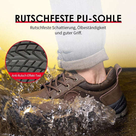 Wasserdichte und undurchlässige Arbeitsschuhe der Sicherheitsklasse S3 Nord Taschen