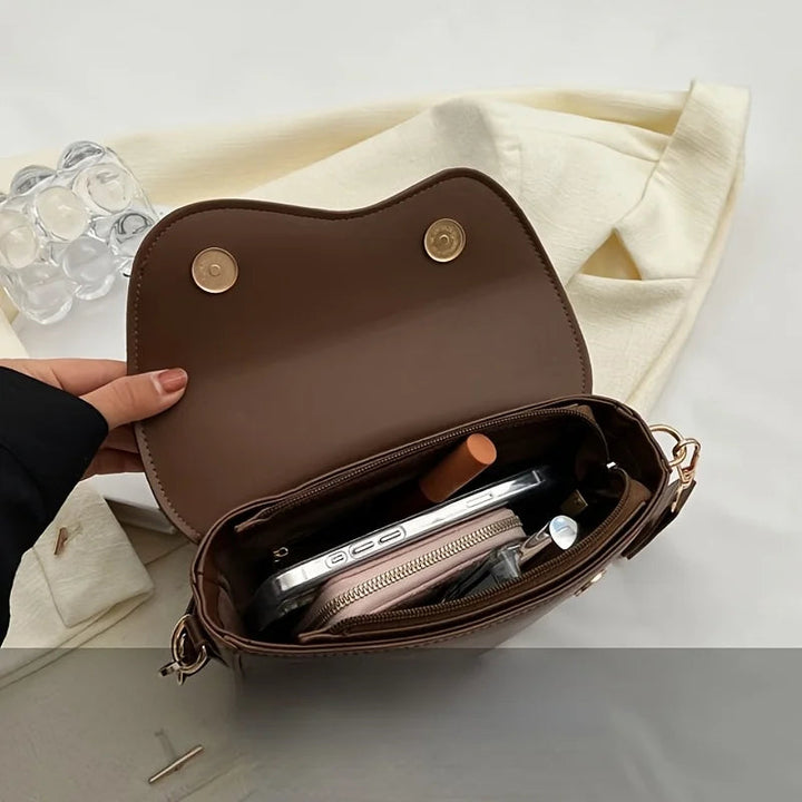 Nord Taschen | Sattel Crossbody Schultertasche, Breiter Riemen