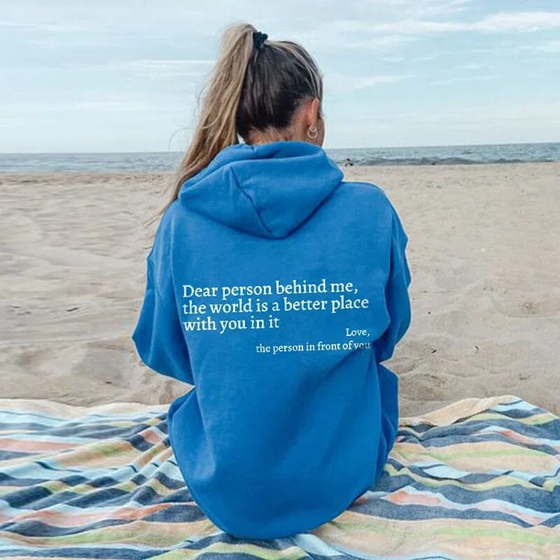 "Dear Person Behind Me" Hoodie Avellé