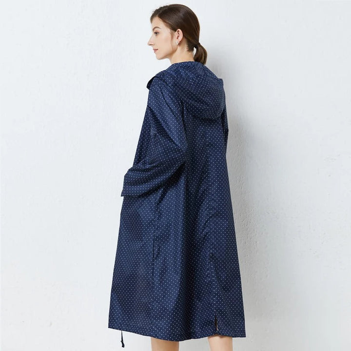Robuster Regenmantel mit Kapuze für Damen