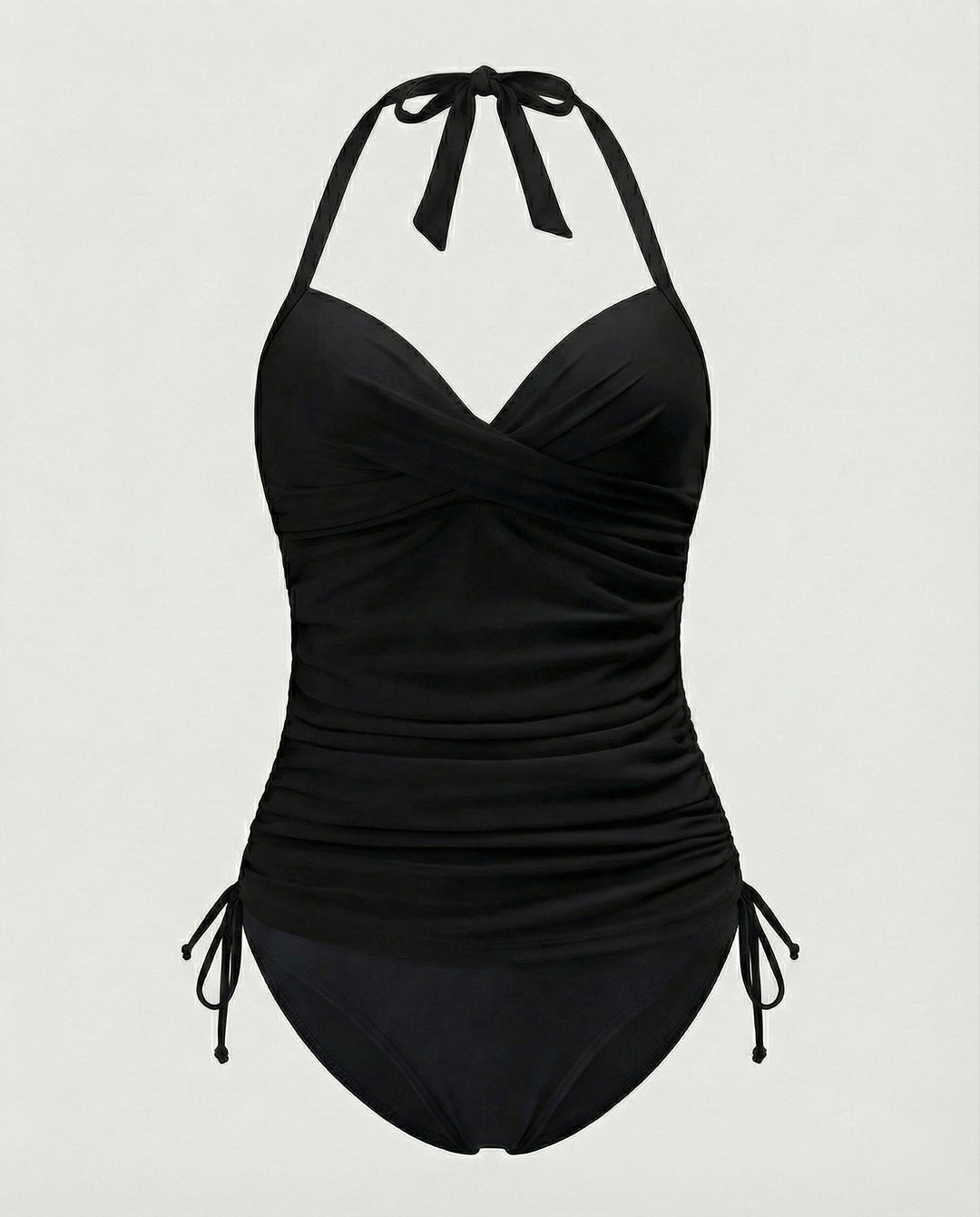 Tankini Von Byvera mit V-Ausschnitt Im Leopardenmuster