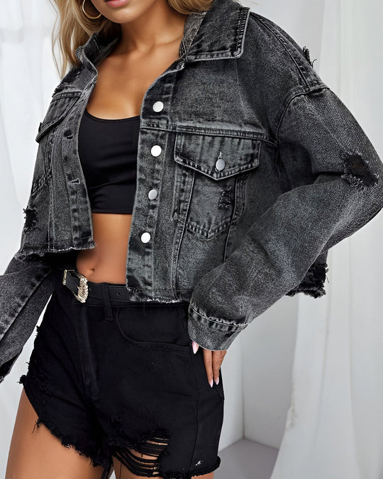 Nord Taschen | Denim Kurzjacke