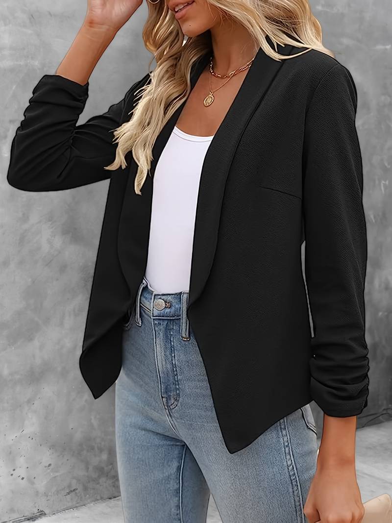 Stilvoller Blazer mit Offener Vorderseite