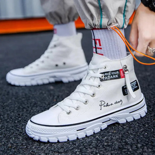 Sneaker High für Herren – Urbaner Stil und legerer Komfort - Arvani