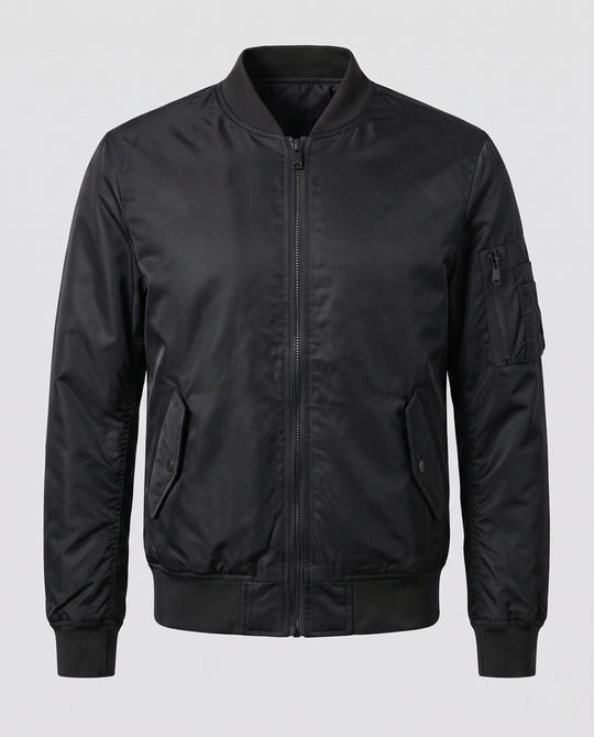 Herren Gefüttertes Thermo‑Bomberblouson mit wattierter Innenlage und Ärmeltasche Nord Taschen
