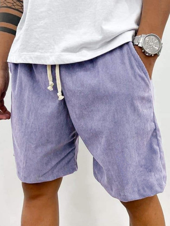 Nord Taschen | Herren Casual Kordelzug Cord Shorts